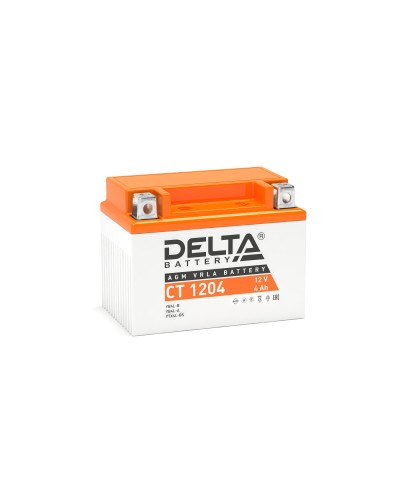 Delta CT 1204. Аккумулятор герметичный свинцово-кислотный стартерный. Delta в Рубцовске