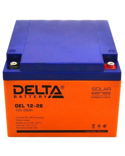 Delta GEL 12-26. Аккумулятор герметичный свинцово-кислотный. Delta в Рубцовске