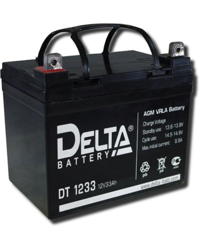 Delta DT 1233. Аккумулятор герметичный свинцово-кислотный. Delta в Рубцовске