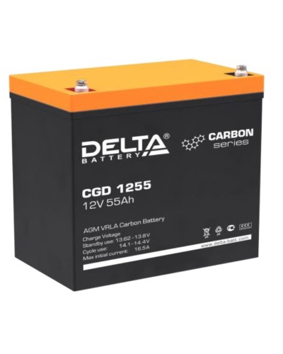 Delta CGD 1255. Аккумулятор герметичный свинцово-кислотный. Delta в Рубцовске