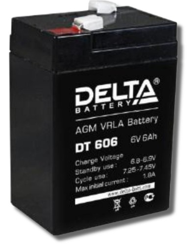 Delta DT 606. Аккумулятор герметичный свинцово-кислотный. Delta в Рубцовске
