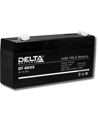Delta DT 6033. Аккумулятор герметичный свинцово-кислотный. Delta в Рубцовске