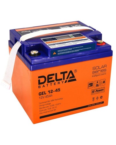 Delta GEL 12-45. Аккумулятор герметичный свинцово-кислотный. Delta в Рубцовске