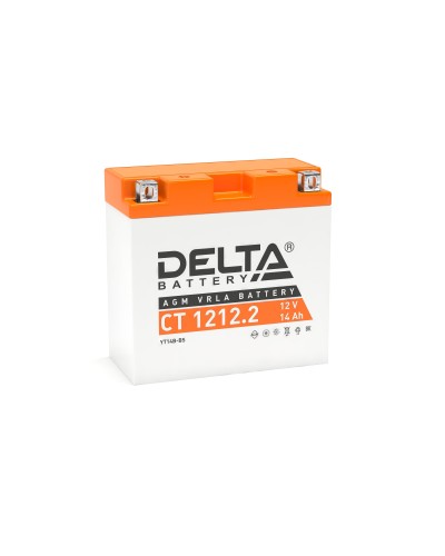 Delta CT 1212.2. Аккумулятор герметичный свинцово-кислотный стартерный. Delta в Рубцовске