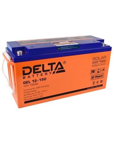 Delta GEL 12-150. Аккумулятор герметичный свинцово-кислотный. Delta в Рубцовске