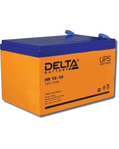 Delta HR 12-12. Аккумулятор герметичный свинцово-кислотный. Delta в Рубцовске