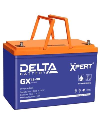 Delta GX 12-90. Аккумулятор герметичный свинцово-кислотный. Delta в Рубцовске