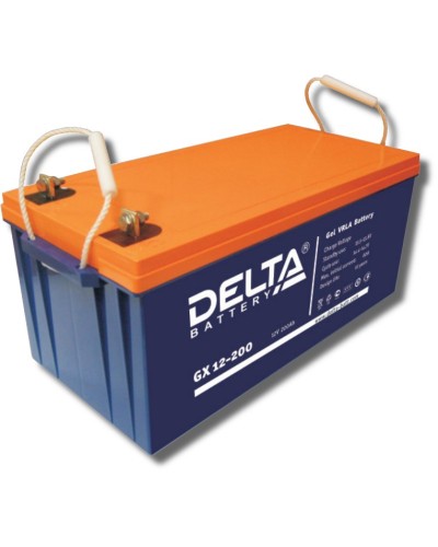 Delta GX 12-200. Аккумулятор герметичный свинцово-кислотный. Delta в Рубцовске
