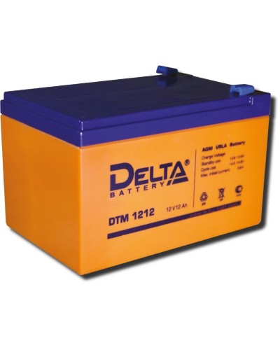 Delta DTM 1212. Аккумулятор герметичный свинцово-кислотный. Delta в Рубцовске
