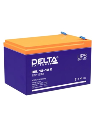 Delta HRL 12-12 X. Аккумулятор герметичный свинцово-кислотный. Delta в Рубцовске