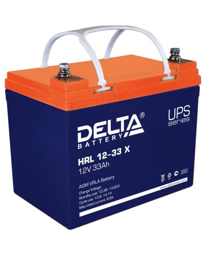 Delta HRL 12-33 X. Аккумулятор герметичный свинцово-кислотный. Delta в Рубцовске
