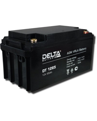Delta DT 1265. Аккумулятор герметичный свинцово-кислотный. Delta в Рубцовске