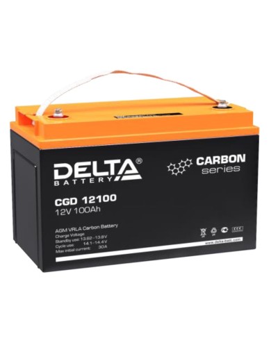 Delta CGD 12100. Аккумулятор герметичный свинцово-кислотный. Delta в Рубцовске