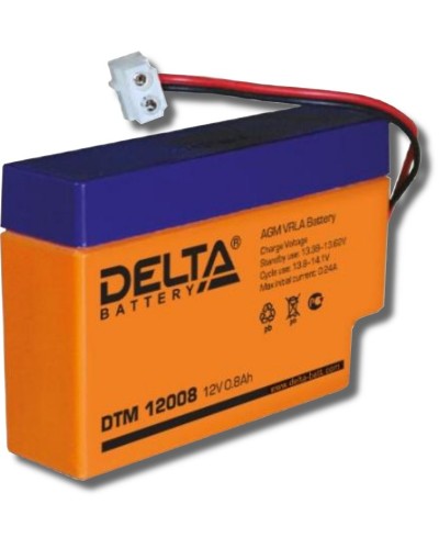 Delta DTM 12008. Аккумулятор герметичный свинцово-кислотный. Delta в Рубцовске