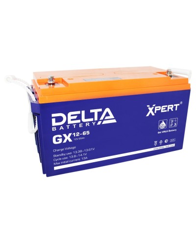Delta GX 12-65. Аккумулятор герметичный свинцово-кислотный. Delta в Рубцовске