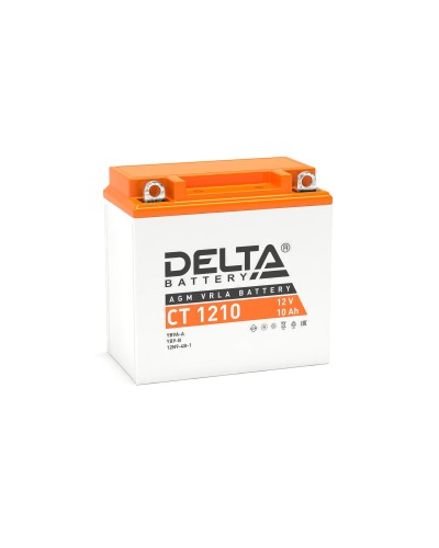 Delta CT 1210. Аккумулятор герметичный свинцово-кислотный стартерный. Delta в Рубцовске
