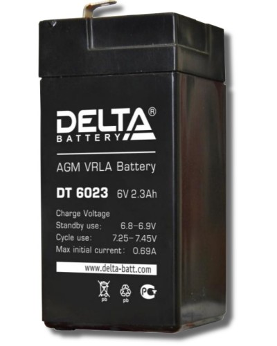Delta DT 6023. Аккумулятор герметичный свинцово-кислотный. Delta в Рубцовске