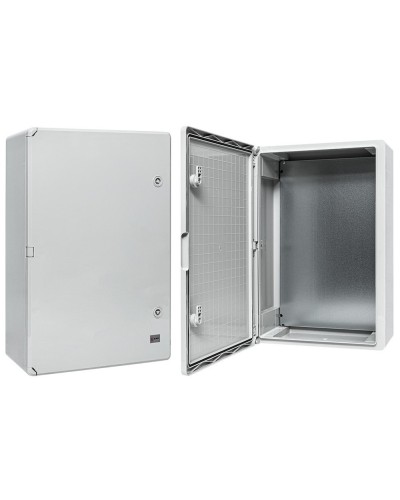 Бокс пластиковый с монтажной платой 600х400х200 IP65 PROxima (PB65MP008). Бокс пластиковый антивандальный. EKF в Рубцовске
