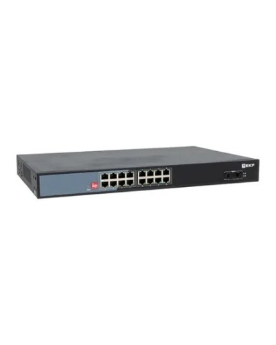TSX-U-2GX/SFP-16GTP-R. Промышленный неуправляемый коммутатор. EKF в Рубцовске