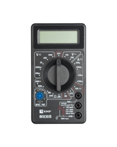 Мультиметр цифровой M830B Master (In-180701-bm830B). Мультиметр цифровой. EKF в Рубцовске