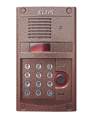 DP400-RDC24 (медь). Блок вызова домофона. ELTIS в Рубцовске