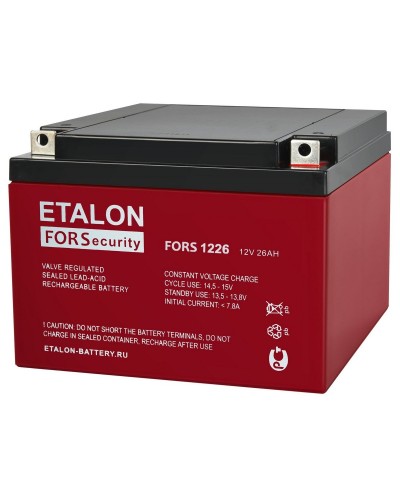 ETALON FORS 1226. Аккумулятор герметичный свинцово-кислотный. ETALON в Рубцовске