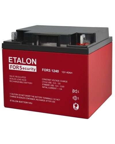 ETALON FORS 1240. Аккумулятор герметичный свинцово-кислотный. ETALON в Рубцовске