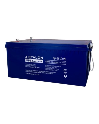 A.ETALON AHRX 12-820W (120). Аккумулятор герметичный свинцово-кислотный. ETALON в Рубцовске