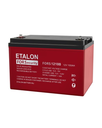 ETALON FORS 12100. Аккумулятор герметичный свинцово-кислотный. ETALON в Рубцовске