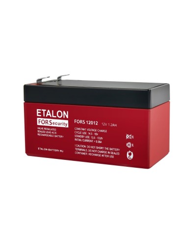 ETALON FORS 12012. Аккумулятор герметичный свинцово-кислотный. ETALON в Рубцовске