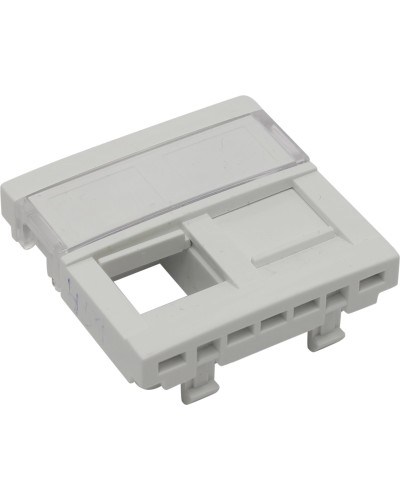Вставка для 2-х модулей под RJ-45 кат.5e UTP, белая (45971 SBR): Вставка для 2-х модулей в Рубцовске