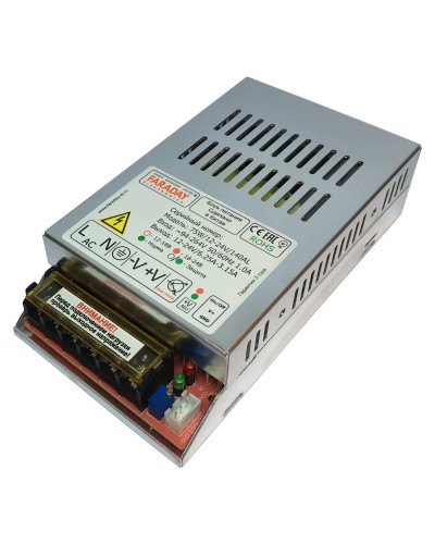 75W/12-24V/140AL. Импульсный блок питания. FARADAY в Рубцовске
