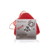 GC-0423B1. Проводная влагозащищенная кнопка вызова со шнуром. GETCALL