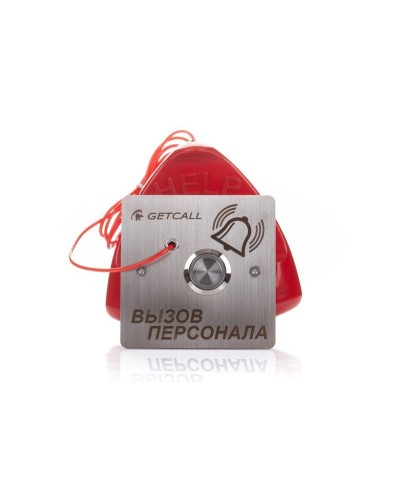 GC-0423B1. Проводная влагозащищенная кнопка вызова со шнуром. GETCALL в Рубцовске