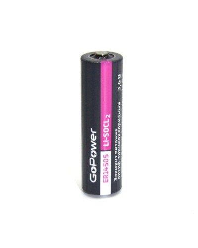 ER14505 GoPower. Литий-тионилхлоридный элемент питания. GoPower в Рубцовске