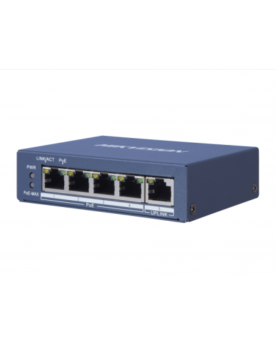 DS-3E0505P-E/M. Коммутатор с питанием POE. Hikvision в Рубцовске