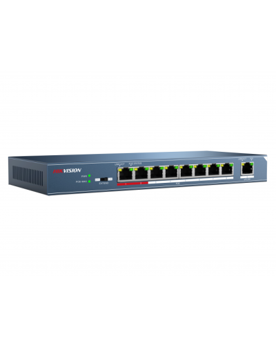 DS-3E0109P-E/M(B). Коммутатор с питанием POE. Hikvision в Рубцовске