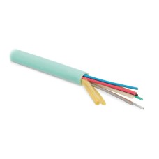FO-MB-IN-503-12-LSZH-AQ. Кабель волоконно-оптический многомодовый. Hyperline