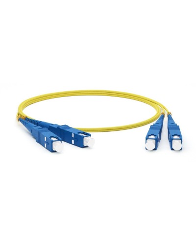 FC-D2-9-SC/UR-SC/UR-H-1M-LSZH-YL. Патч-корд волоконно-оптический. Hyperline в Рубцовске
