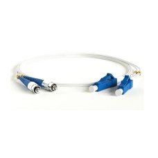 FC-D2-9A1-FC/UR-LC/UR-H-1M-LSZH-WH. Патч-корд волоконно-оптический FC-LC. Hyperline