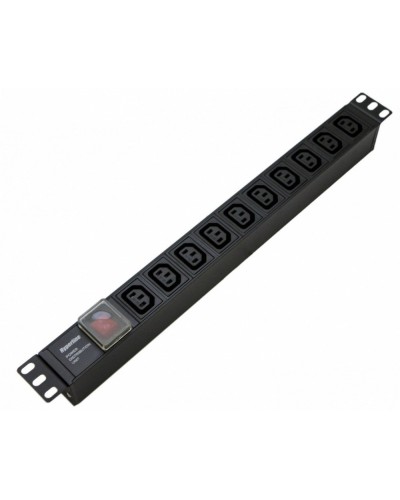 SHE19-10IEC-S-IEC. Блок розеток 19. Hyperline в Рубцовске