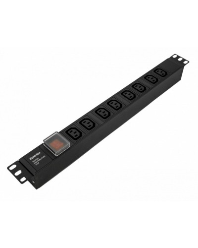 SHE19-8IEC-S-IEC. Блок розеток 19. Hyperline в Рубцовске