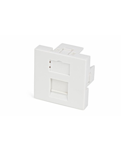 SIP2-1K-M45-45. Вставка 45х45 для 1 модуля формата Keystone Jack, со шторкой. Hyperline в Рубцовске