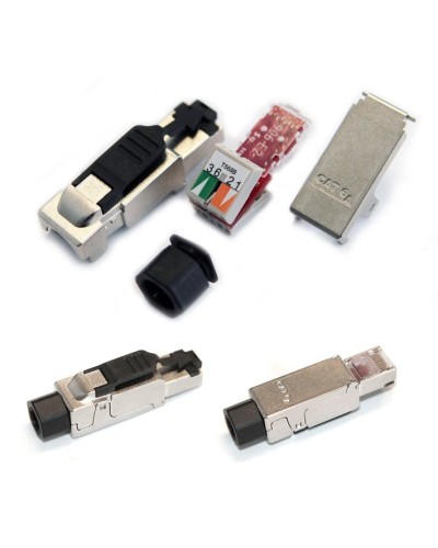 PLUF-8P8C-S-C6-SH. Разъем RJ-45. Hyperline в Рубцовске