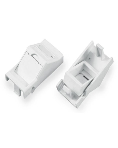 SIP2A-1K-M45-22.5. Вставка угловая 45x22.5 (аналог Mosaic) для 1 модуля формата Keystone Jack. Hyperline в Рубцовске