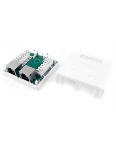 SB1-2-8P8C-C6-SH-WH. Розетка RJ-45. Hyperline в Рубцовске