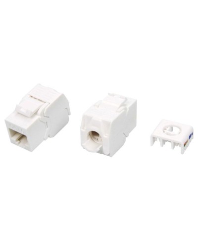 KJ8-8P8C-C6-180-TLS-WH. Вставка Keystone Jack RJ-45. Hyperline в Рубцовске