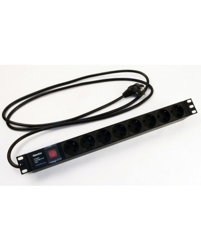 SHE19-8SH-S-2.5EU. Блок розеток 19. Hyperline в Рубцовске
