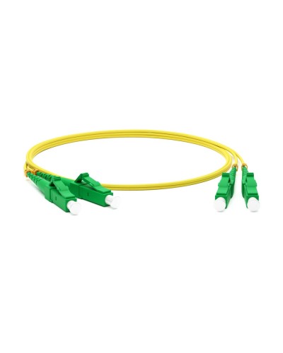 FC-D2-9-LC/AR-LC/AR-H-3M-LSZH-YL. Патч-корд волоконно-оптический одномодовый. Hyperline в Рубцовске
