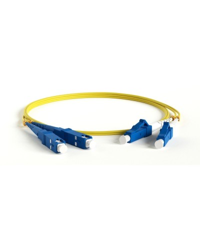 FC-D2-9-SC/UR-SC/UR-H-2M-LSZH-YL. Патч-корд волоконно-оптический SC-SC. Hyperline в Рубцовске